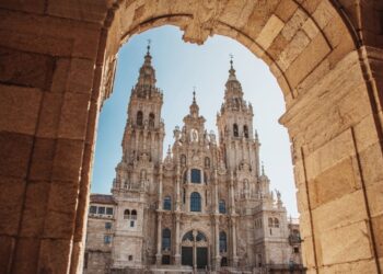 Catedral de Santiago de Compostela, en Galicia