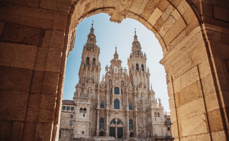 Catedral de Santiago de Compostela, en Galicia
