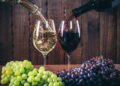 Calorías del vino tinto y blanco