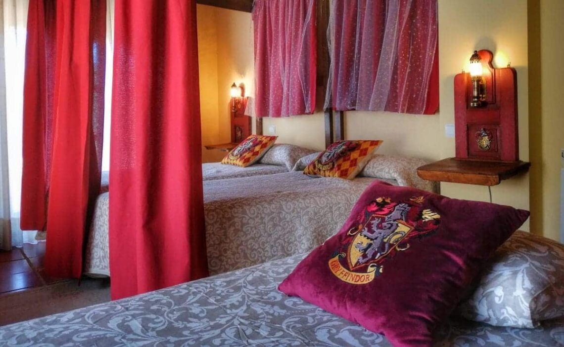 Vivienda rural inspirada en Harry Potter./ Foto del 'Idealista'