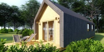 La vivienda prefabricada de madera para parejas con descuento