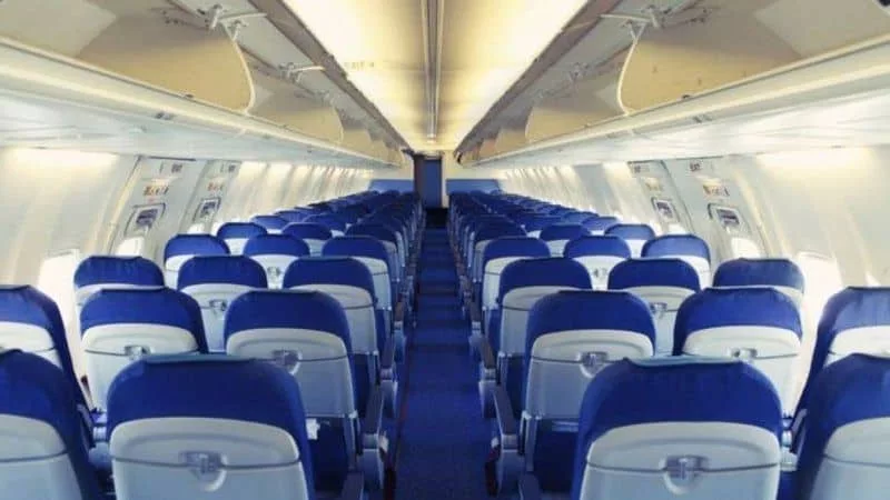 asientos del avión