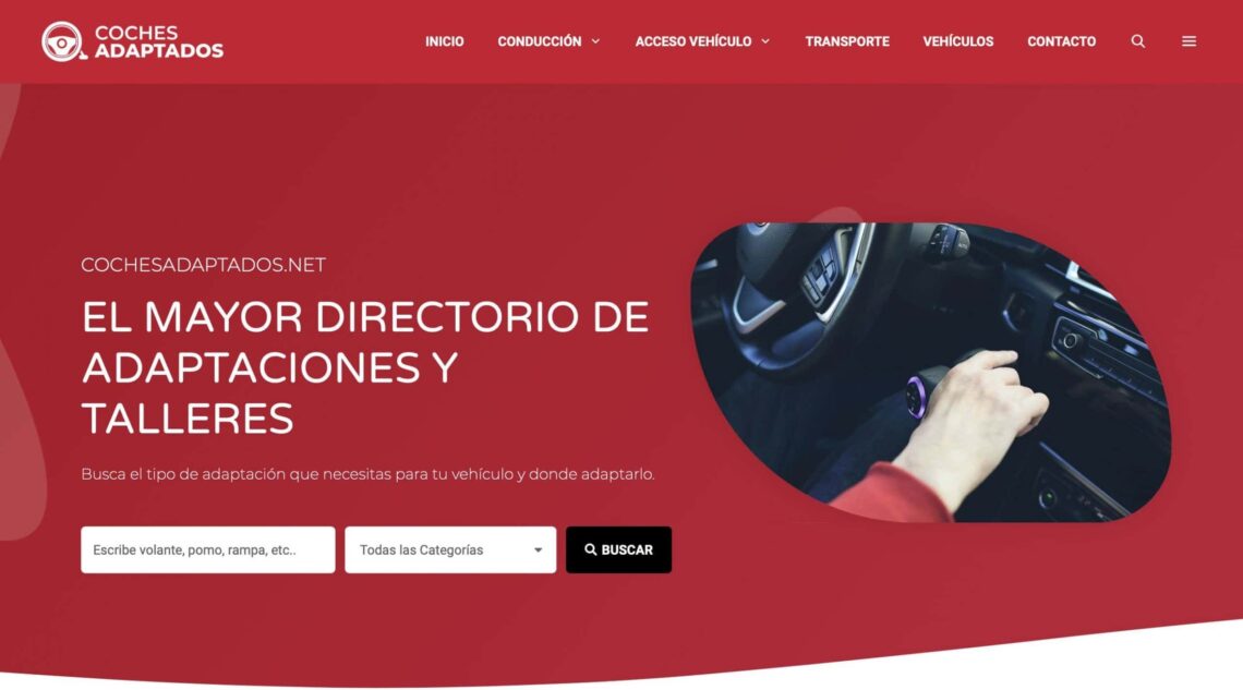 web coches adaptados