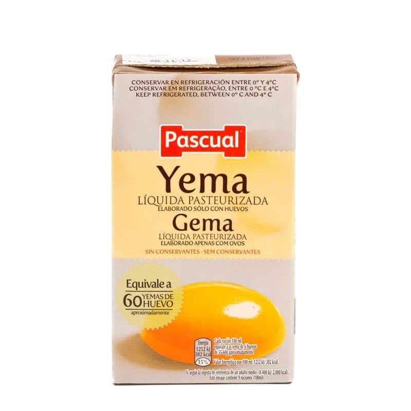 yema pascual huevo brik leche comida alimento