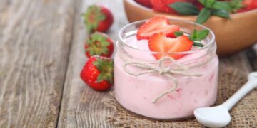yogur fresa leche lácteo ocu ranking dieta salud fruta