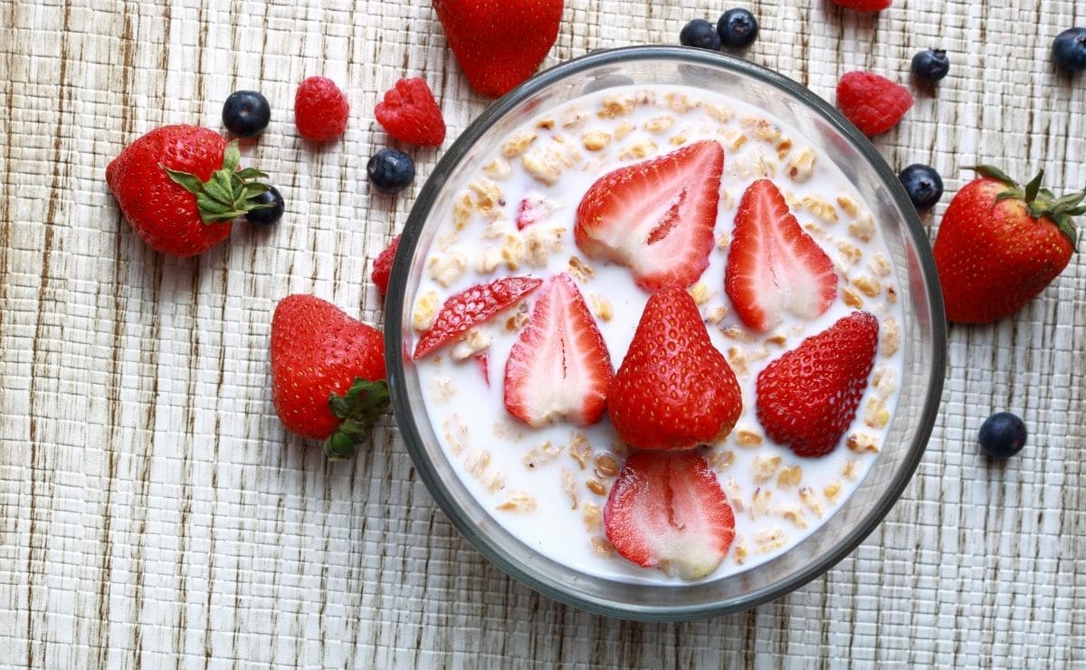 yogur fresa leche lácteo ocu ranking dieta salud fruta