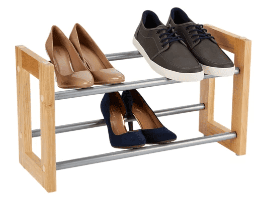 El zapatero SPACEO de Leroy Merlin puede aguantar hasta 8 pares de zapatos