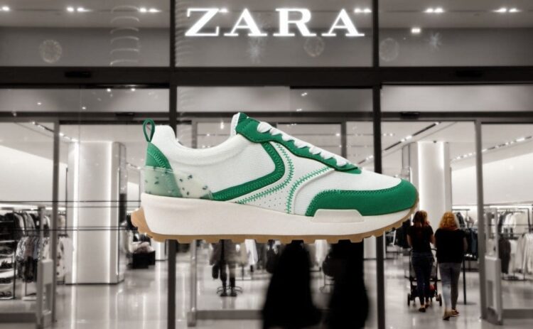 Zara tiene las zapatillas deportivas estilo running con los colores de la primavera a precio de chollo
