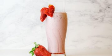 Zumo de fresas