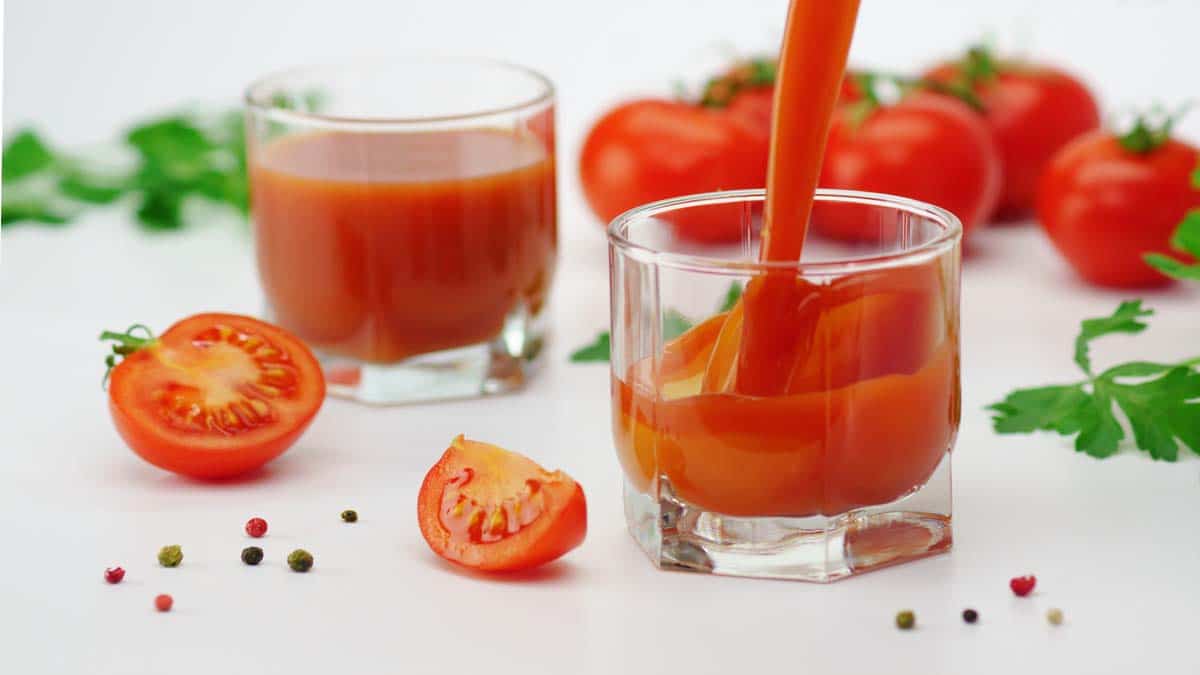Zumo de tomate hipertensión