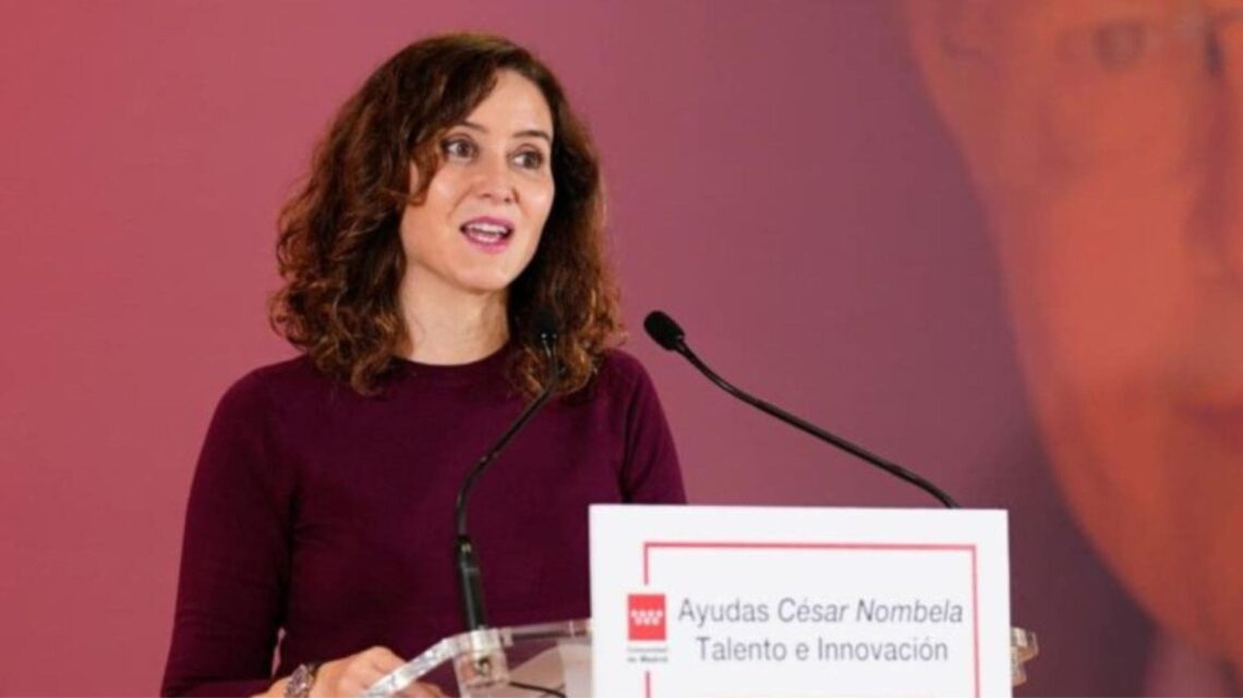 Isabel Díaz Ayuso, presidenta de la Comunidad de Madrid / Foto de la Comunidad de Madrid