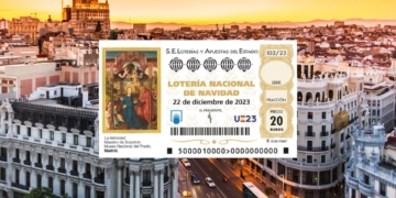 Lotería de Navidad en Madrid