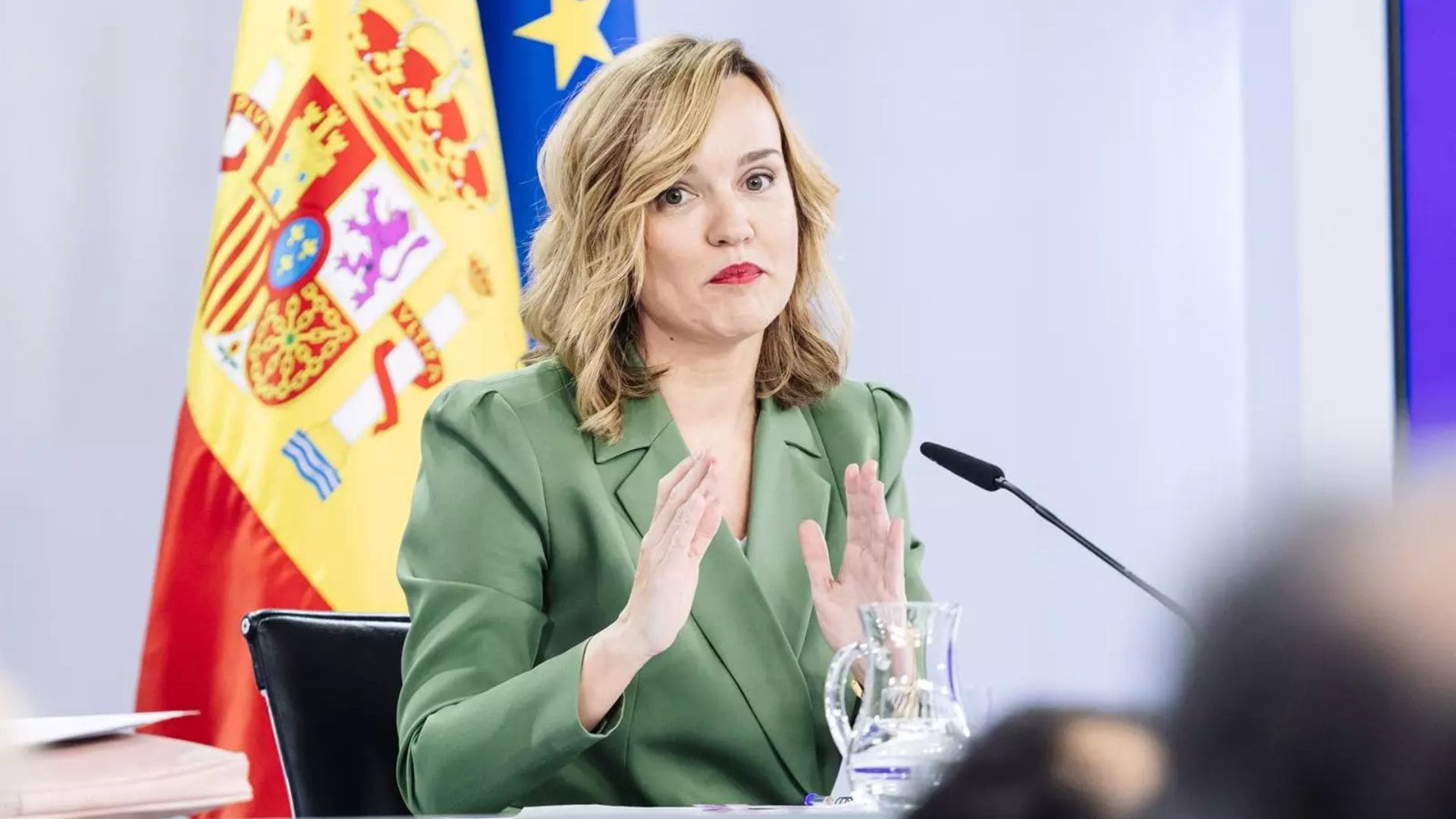 Pilar Alegría, ministra de Educación, Formación Profesional y Deportes