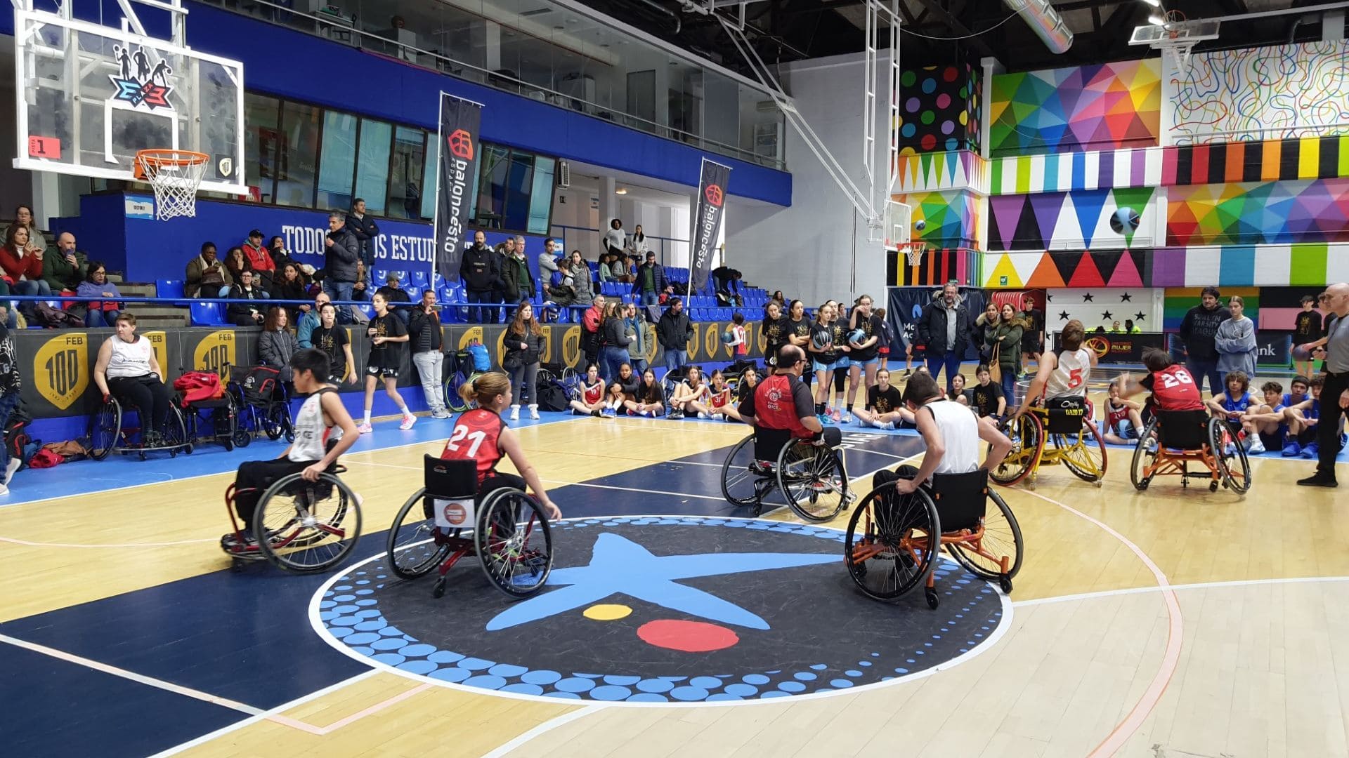 El baloncesto en silla de ruedas, protagonista del circuito Plaza 3x3 de CaixaBank