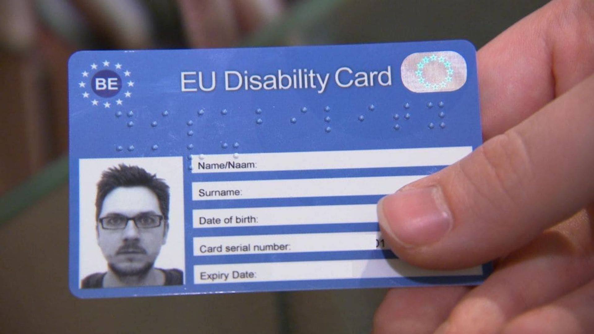 Tarjeta Europea de Discapacidad para las personas con discapacidad