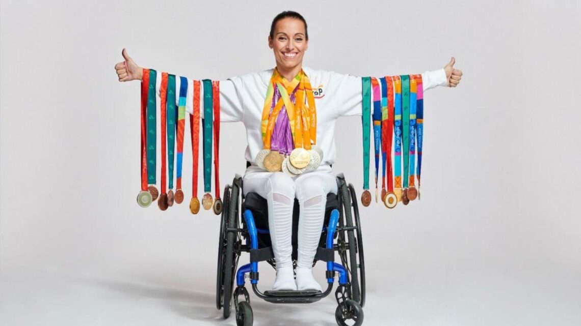 Teresa Perales, una de las deportistas españolas con mas medallas en los Juegos Paralímpicos