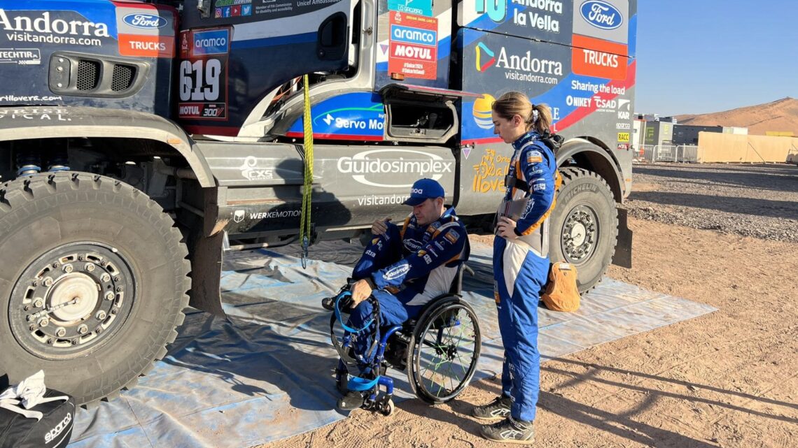 Alberto Llovera se prepara para una nueva edición del Rally Dakar