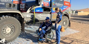 Alberto Llovera se prepara para una nueva edición del Rally Dakar