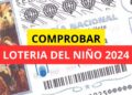 COMPROBAR RESULTADOS LOTERIA DEL NIÑO 2024