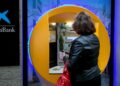 Pago de la pensión en CaixaBank en enero de 2024