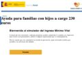 Solicita la ayuda de 230 euros por hijos a cargo de la Seguridad Social