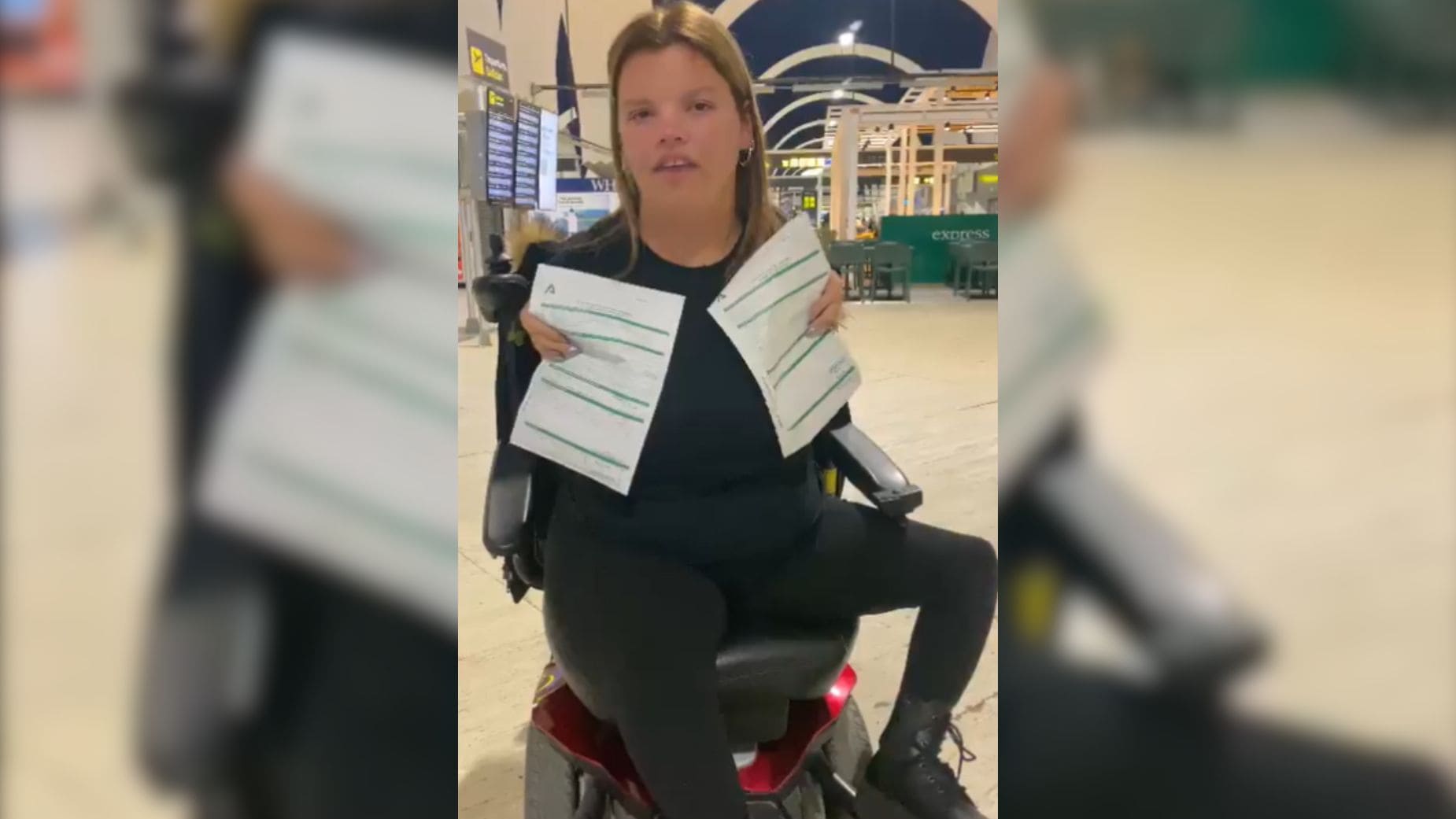 Ana, la joven con discapacidad que ha sido discriminada por Ryanair y no ha podido viajar