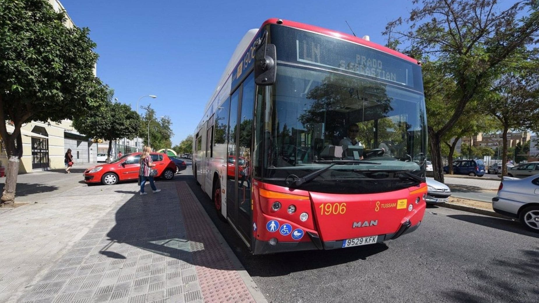 Transporte gratuito en Sevilla