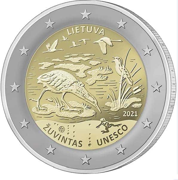 Moneda 2 euros Lituania