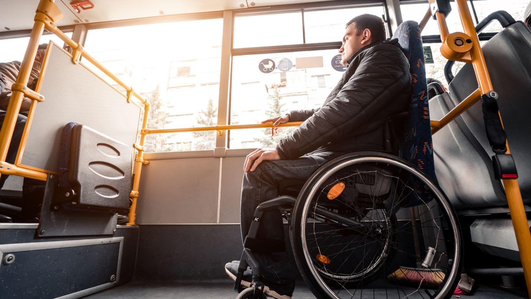 Descuento de transporte público para personas con discapacidad