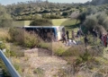 Autobús del IMSERSO accidentado