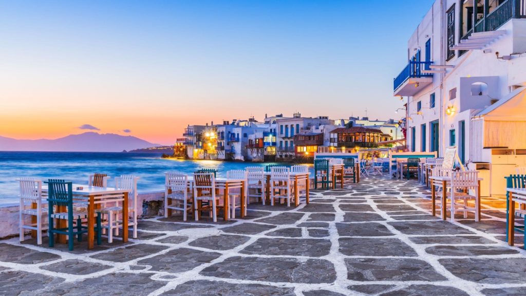 Isla de Mykonos, uno de los destinos del crucero por Grecia que ofrece Viajes El Corte Inglés