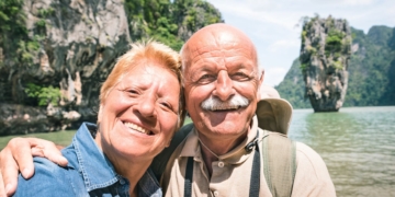 Personas mayores durante un viaje del Programa de Turismo del IMSERSO