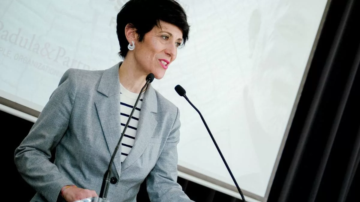 Elma Saiz, ministra de Inclusión, Seguridad Social y Migraciones