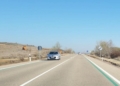 Línea verde carretera DGT / Foto SocialDrive