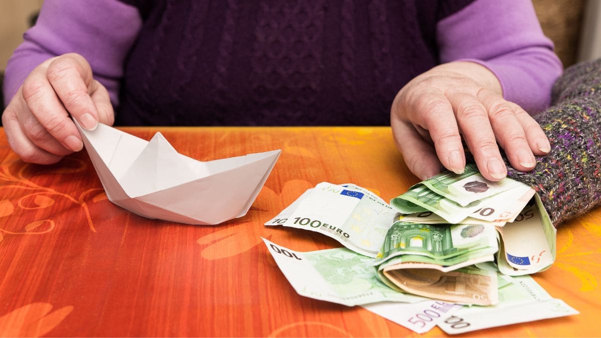 Pago de la pensión de jubilación