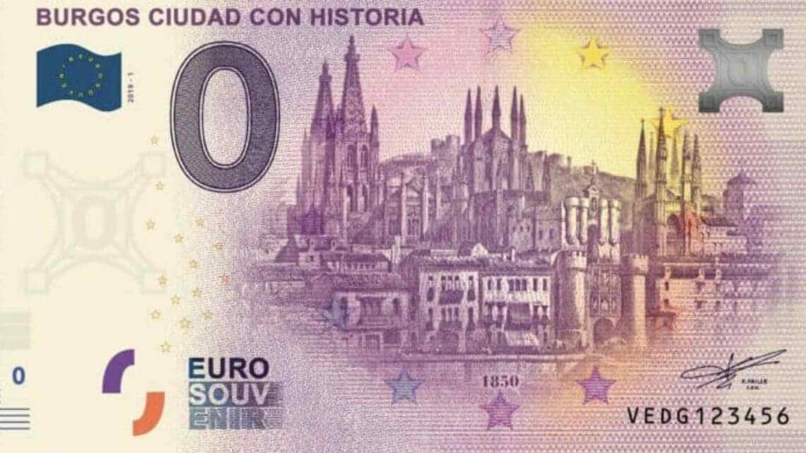 Billete de 0 euros