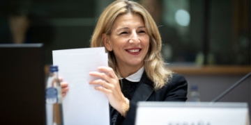 Yolanda Díaz, ministra de Trabajo Seguridad Social