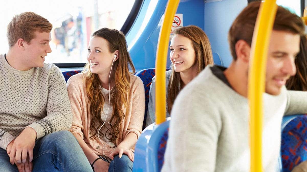 Descuentos en autobuses de transporte público