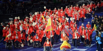 España en la ceremonia de inauguración de los Juegos Paralímpicos de Río de Janeiro 2016