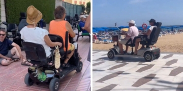 Benidorm "estalla" ante la invasión de scooter para movilidad reducida