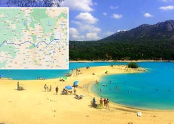 playa Virgen de la Nueva ubicada en San Martín de Valdeiglesias