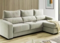Sofá chaiselongue con descuento./ Foto de El Corte Inglés