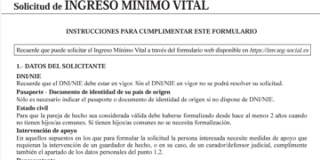 Solicitud ingreso minimo vital