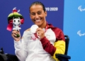Teresa Perales, medalla de plata en los Juegos Paralímpicos