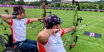 Tiro con arco adaptado./ Foto del Comité Paralímpico Español