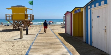 Cartagena añade un elemento más de accesibilidad a sus playas