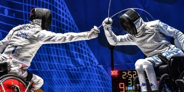 La esgrima en silla de ruedas siempre ha formado parte del programa de los Juegos Paralímpicos