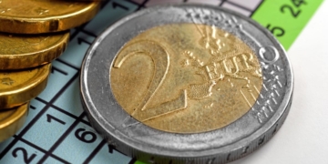 Error de acuñación de una moneda de dos euros