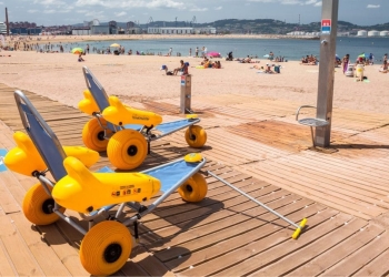 Playa accesible que podemos encontrar en Murcia