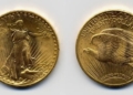Moneda de gran valor de Estados Unidos
